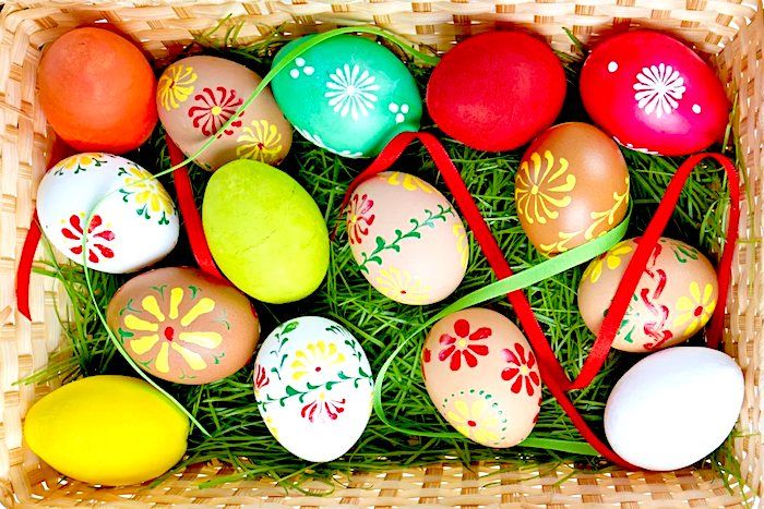 Украшаем яйца к Пасхе: несколько способов